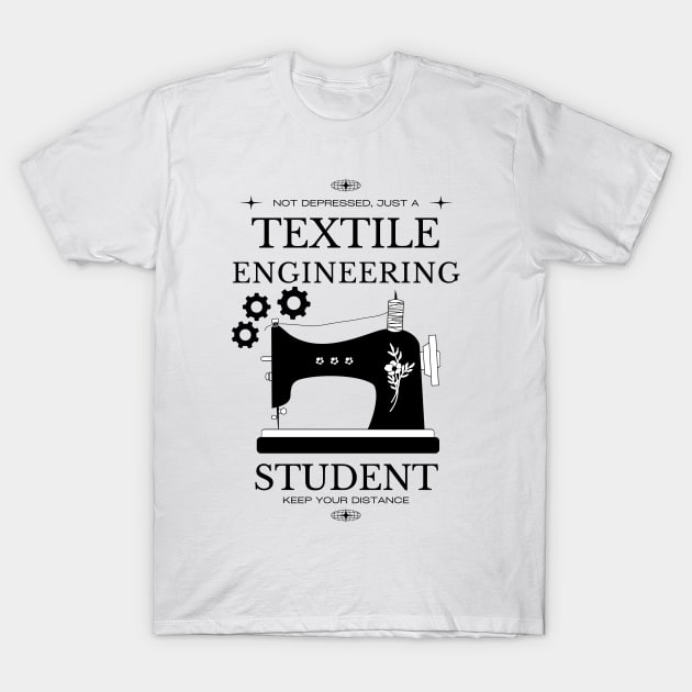 Textile Engineering - White Version - Engineers T-Shirt by Millusti